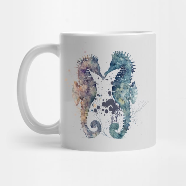 Seahorse Love by HolidayBug